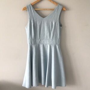 Pink Martini Back-Button Flare Dress